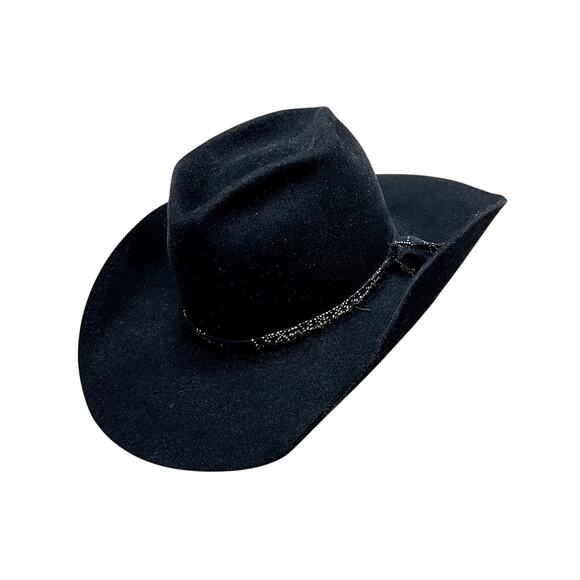 Rustler HAT Co. Nashville Custom Western Cowboy Hat Australian Wool Felt 6 7/8 main image 7